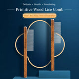 Wooden Cat Grooming Comb for Detangling and Loose Hair