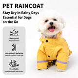 Dog Raincoat for Small to Medium Dogs