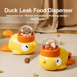 Duck-Shaped Interactive Treat Dispenser for Cats & Dogs