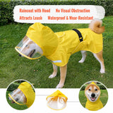 Dog Raincoat Cape for Small to Medium Dogs