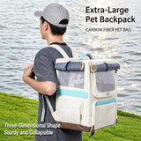 Concealed-Design Pet Carrier Backpack