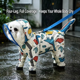 Full-Coverage Waterproof Raincoat for Small Dogs