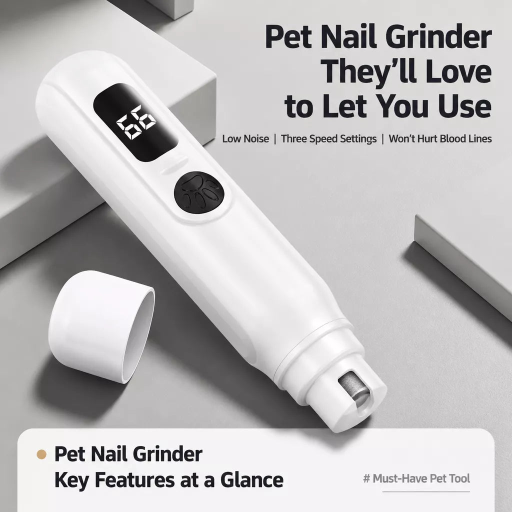 Electric Nail Grinder for Dogs and Cats