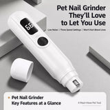 Electric Nail Grinder for Dogs and Cats