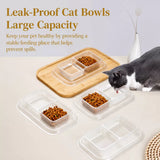 Disposable Cat Bowls for Food and Water, Single-Use Feeding Dishes