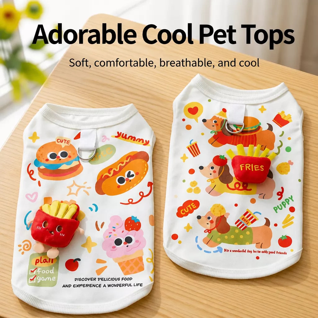 Lightweight Pet Vest for Small Dogs and Cats