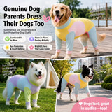 Lightweight Four-Leg Dog Shirt for Summer