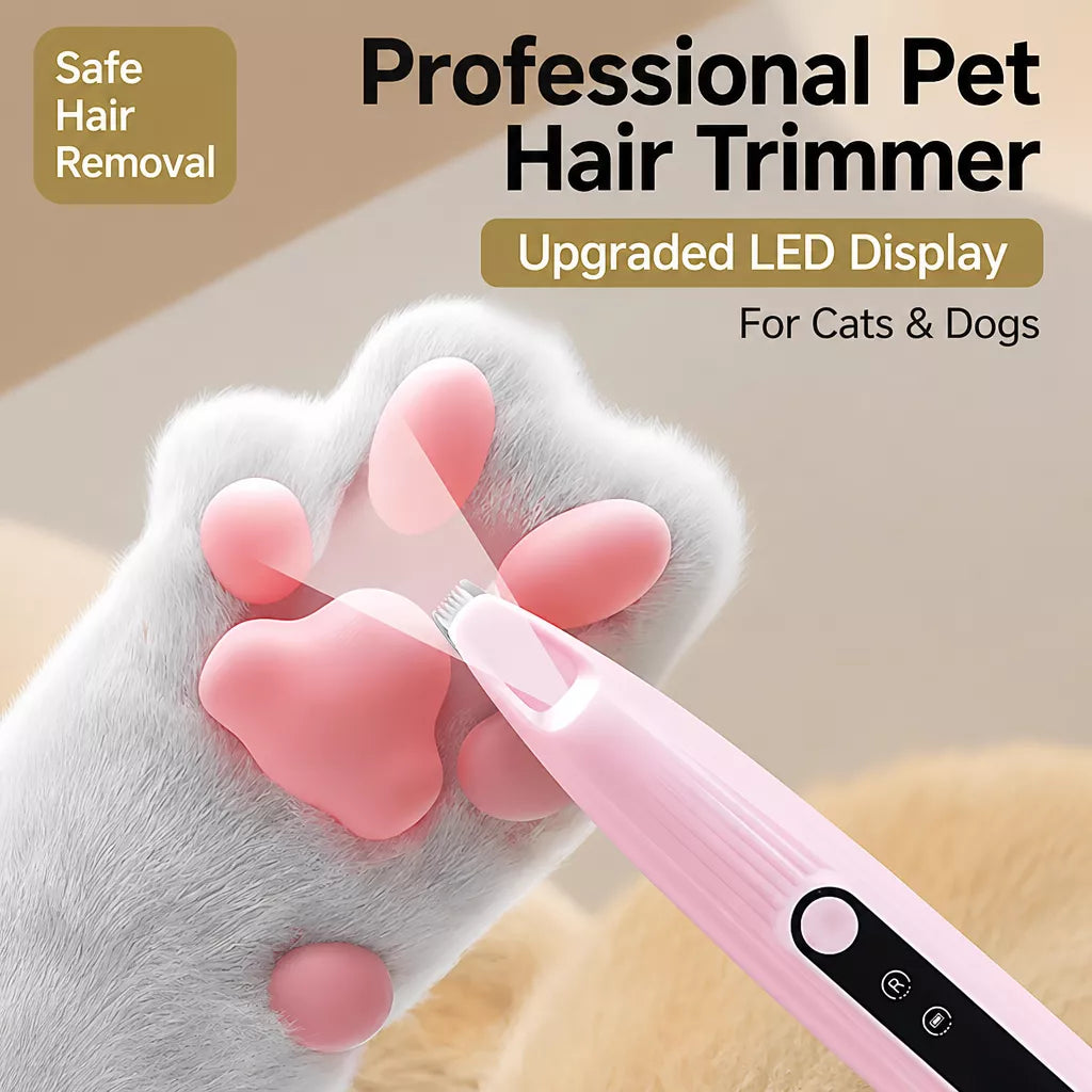 Electric Pet Grooming Clippers for Dogs and Cats