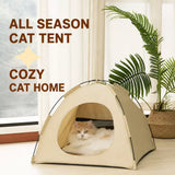 Portable Enclosed Cat Tent Bed