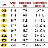 Lightweight Four-Leg Mesh Dog Shirt for Small & Medium Dogs