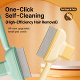 Self-Cleaning Detangling Brush for Cats and Dogs