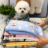 Fleece Pet Blanket for Dogs and Cats