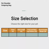 Front-Carry Pet Carrier Backpack for Small Dogs and Cats