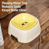 Floating Plastic Water Bowl for Dogs and Cats