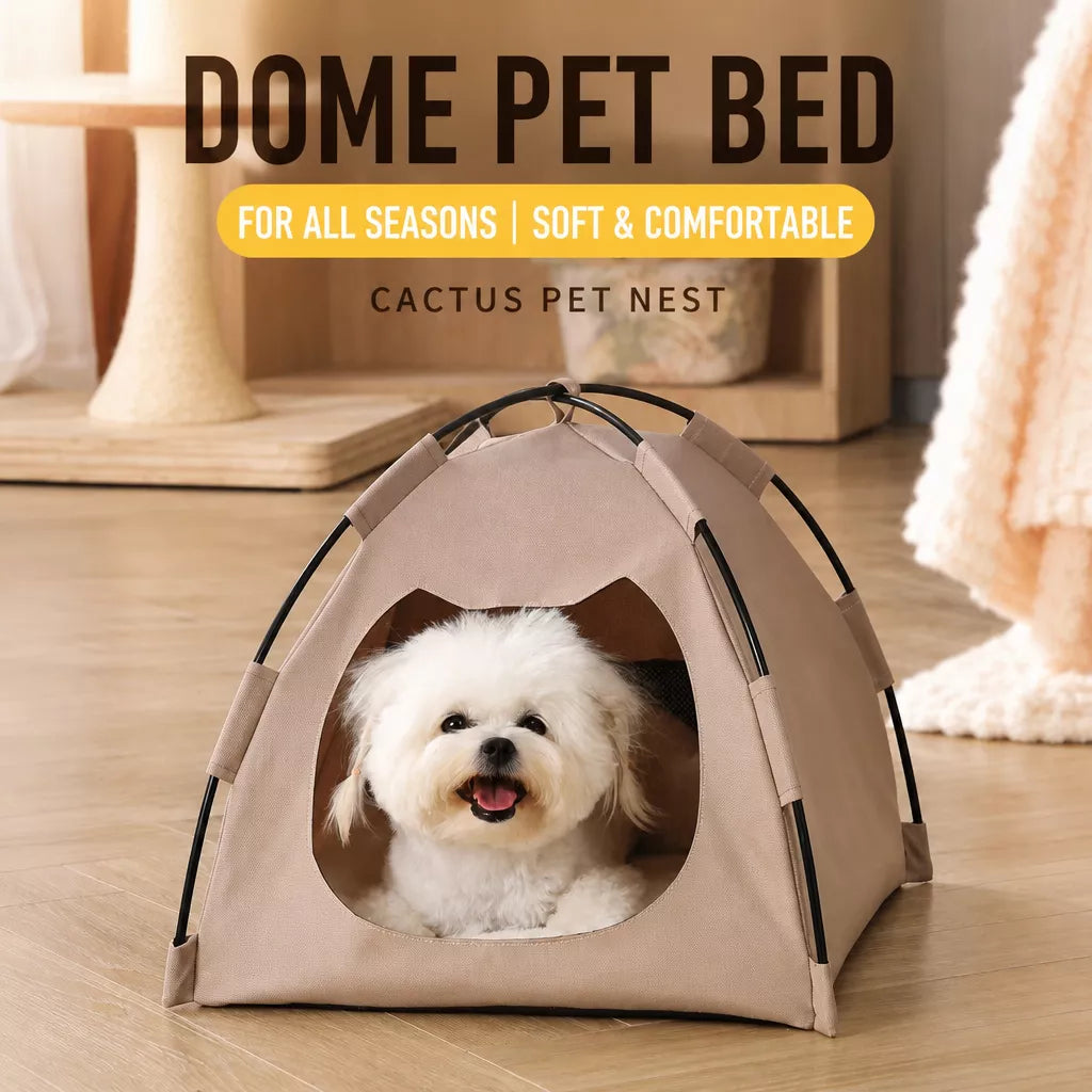 Foldable Indoor Cat Tent Bed