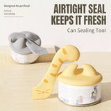 Pet Food Can Lid with Spoon