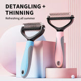 Cat Grooming Comb for Long Hair, Knots and Loose Fur