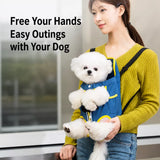 Pet Carrier Backpack for Cats and Dogs, Front or Back Carry