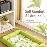 Cushioned Pet Bed Mat for Dogs and Cats