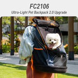 Portable Pet Backpack Carrier for Cats and Dogs
