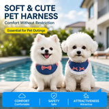 Dog Harness and Leash Set for Small to Medium Dogs