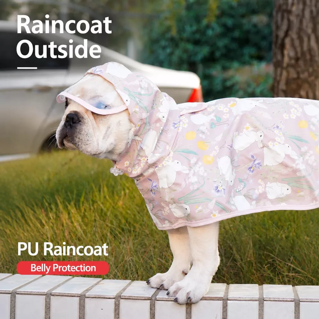 Dog Raincoat for Rainy-Day Walks