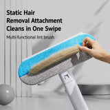 Long-Handle Pet Hair Removal Brush for Sofas and Bedding