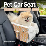 Center Console Pet Car Bed for Small Dogs and Cats