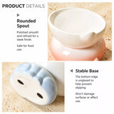Elevated Ceramic Cat Bowl