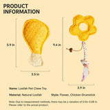 Cat Toy Collection with Natural Loofah and Catnip