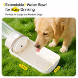 Portable Dog Water Bottle for Walks and Outdoor Adventures
