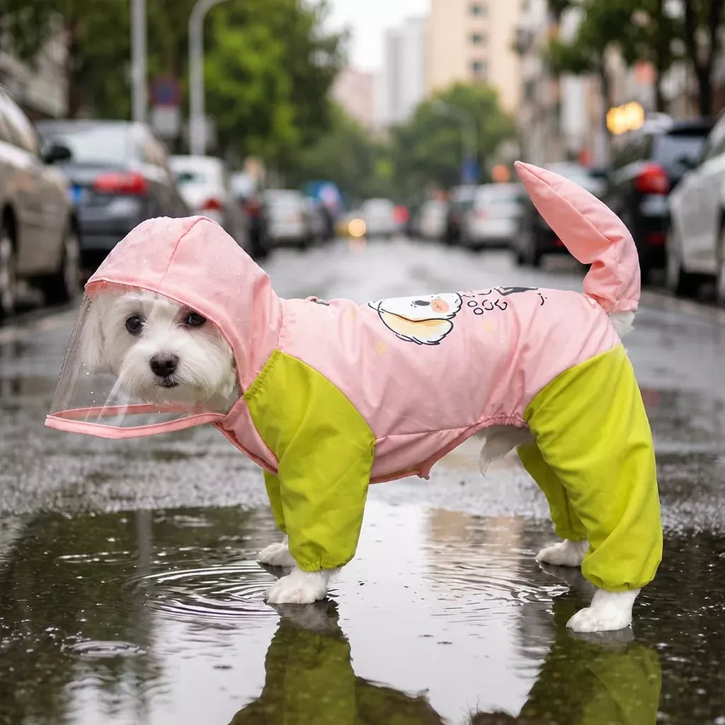 Four-Leg Dog Raincoat