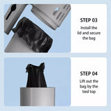 Cat Litter Scoop with Built-In Waste Bag Holder