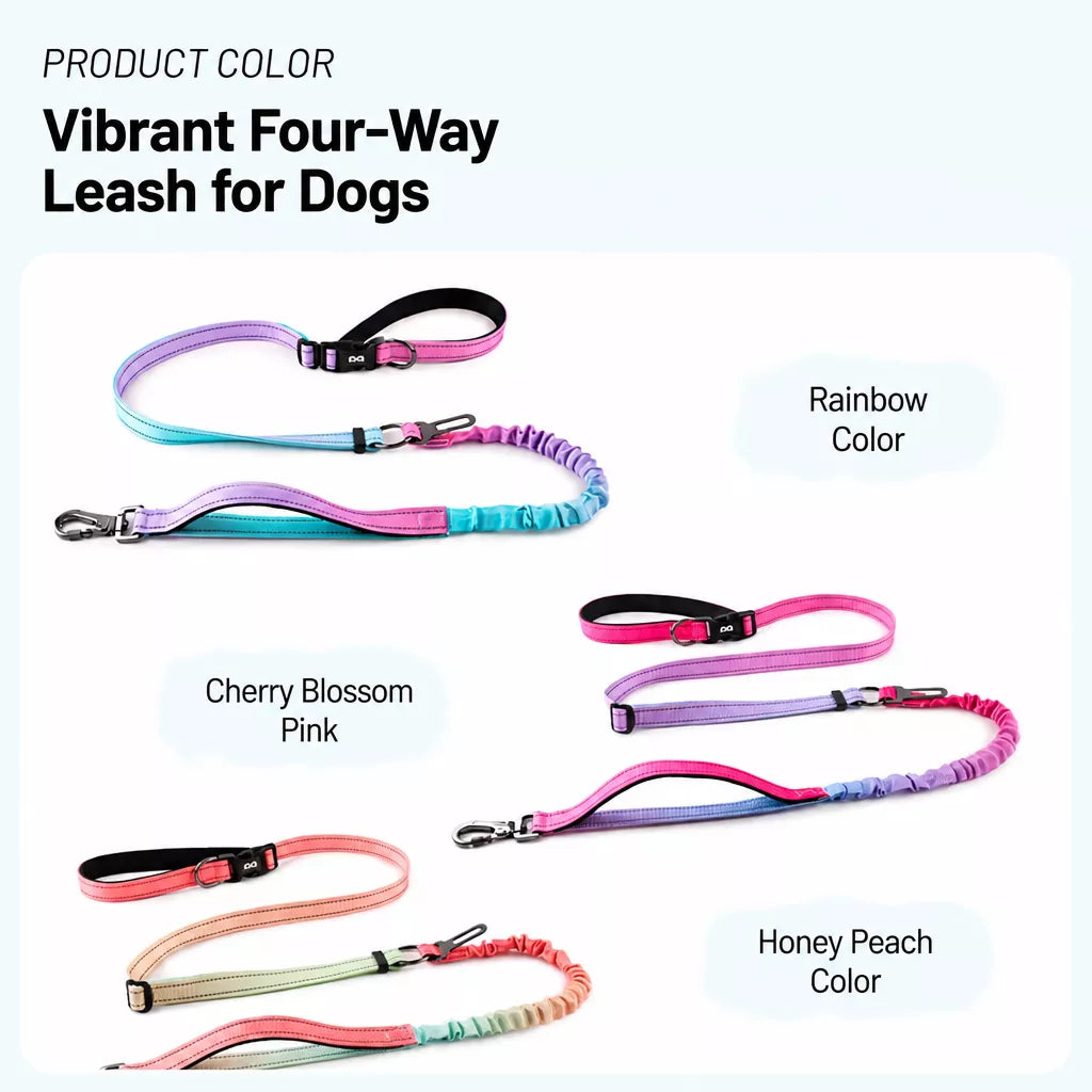 Crossbody Elastic Dog Leash
