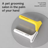 Curved-Tooth Thinning Comb for Cats and Dogs