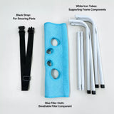 Foldable Pet Grooming Stand with Restraint Strap