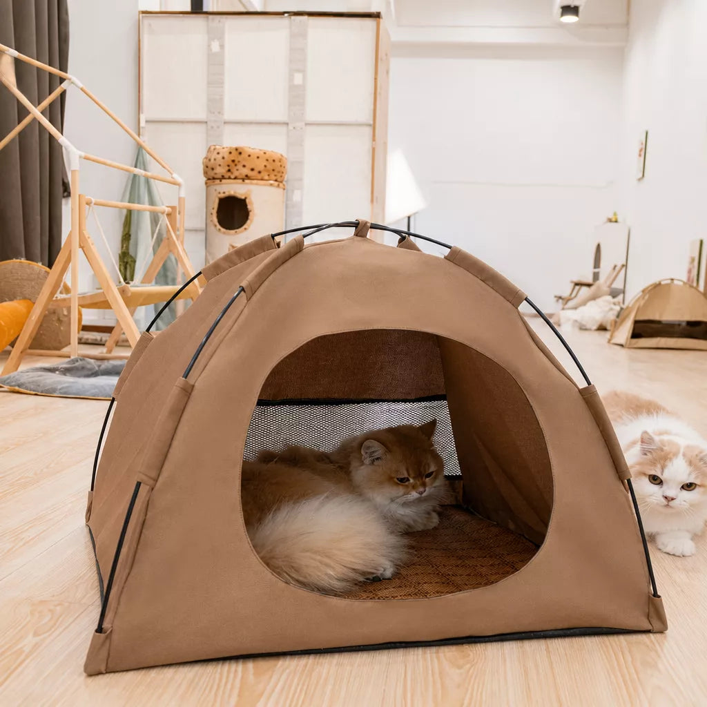 Portable Enclosed Cat Tent Bed