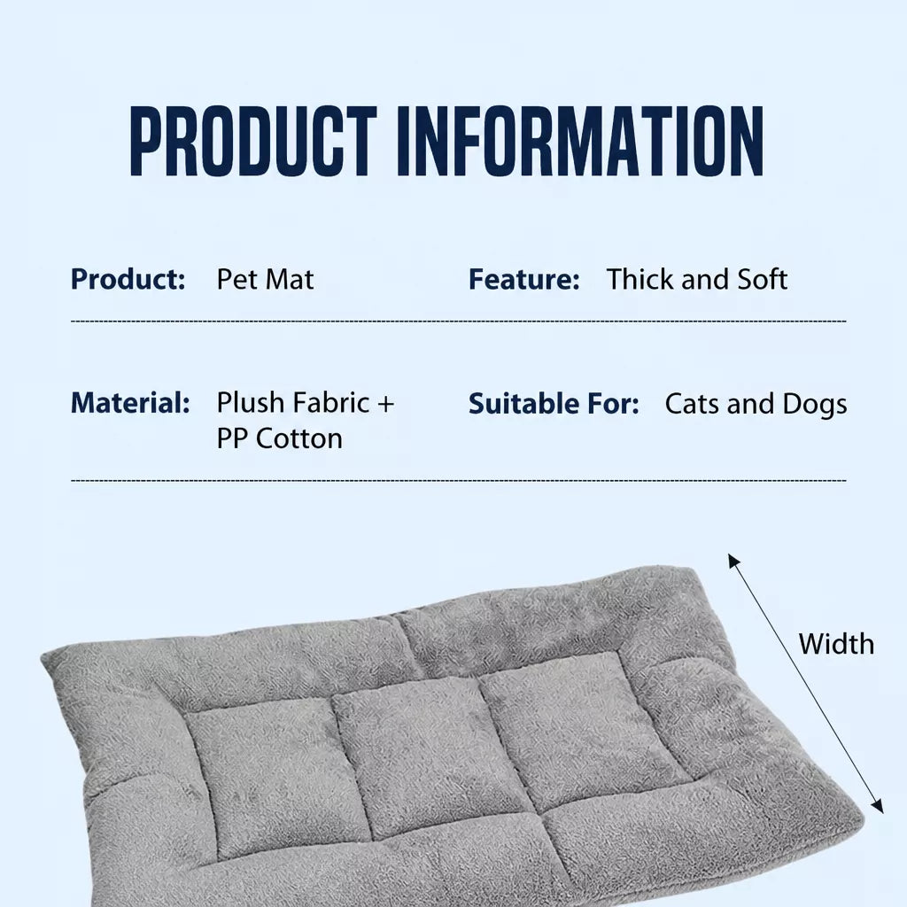 Gray Techno-Fabric Bed for Dogs & Cats