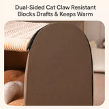 Covered Dog Bed