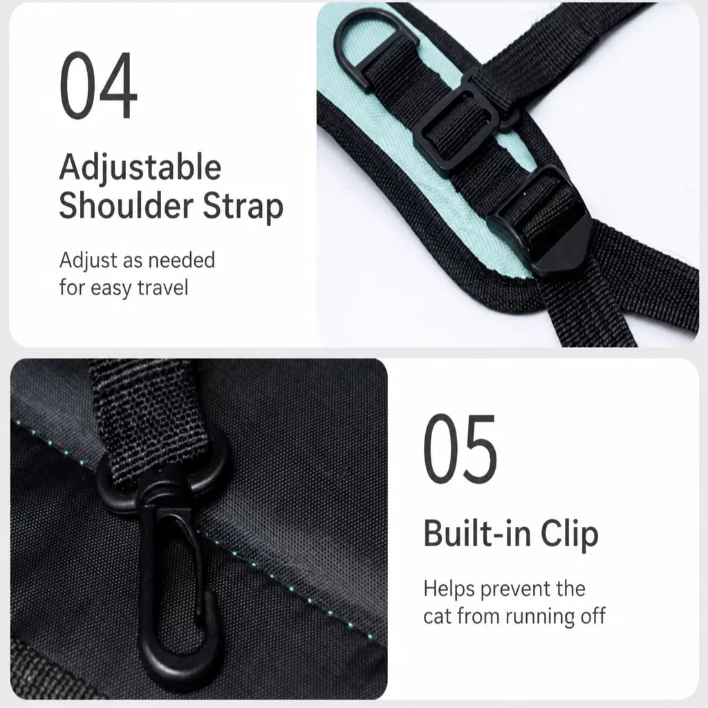 Breathable Cat & Small Pet Carrier Backpack