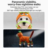 Four-Leg Raincoat for Small Dogs