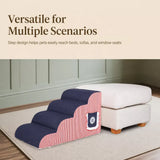 Pet Stairs for Small Dogs with Removable, Washable Design