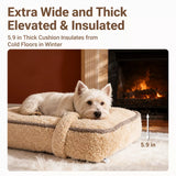 Plush Washable Pet Bed Mat