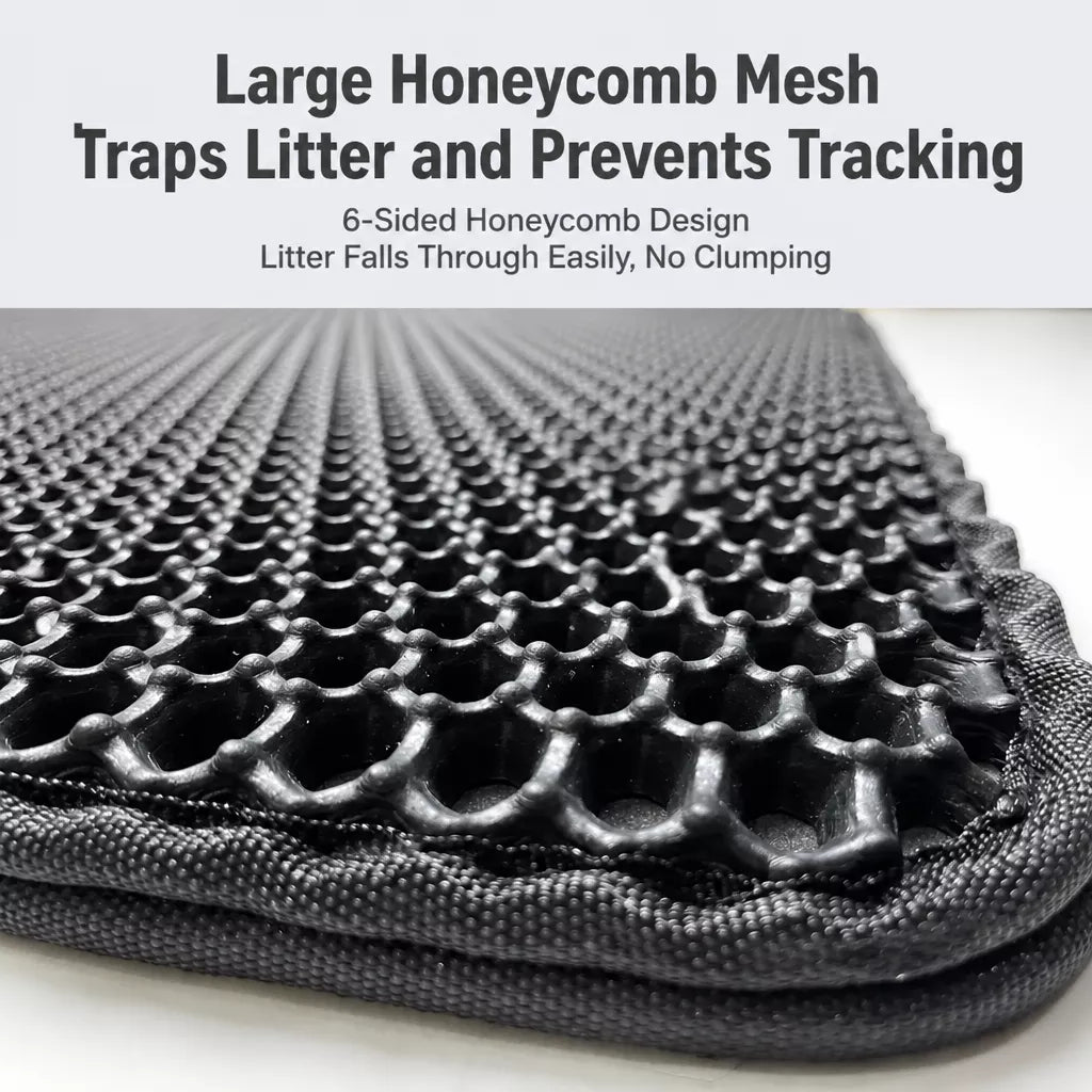 Double-Layer Cat Litter Mat