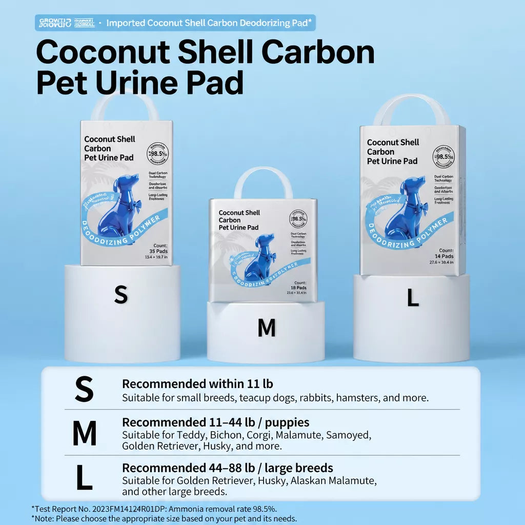 Charcoal Dog Training Pads