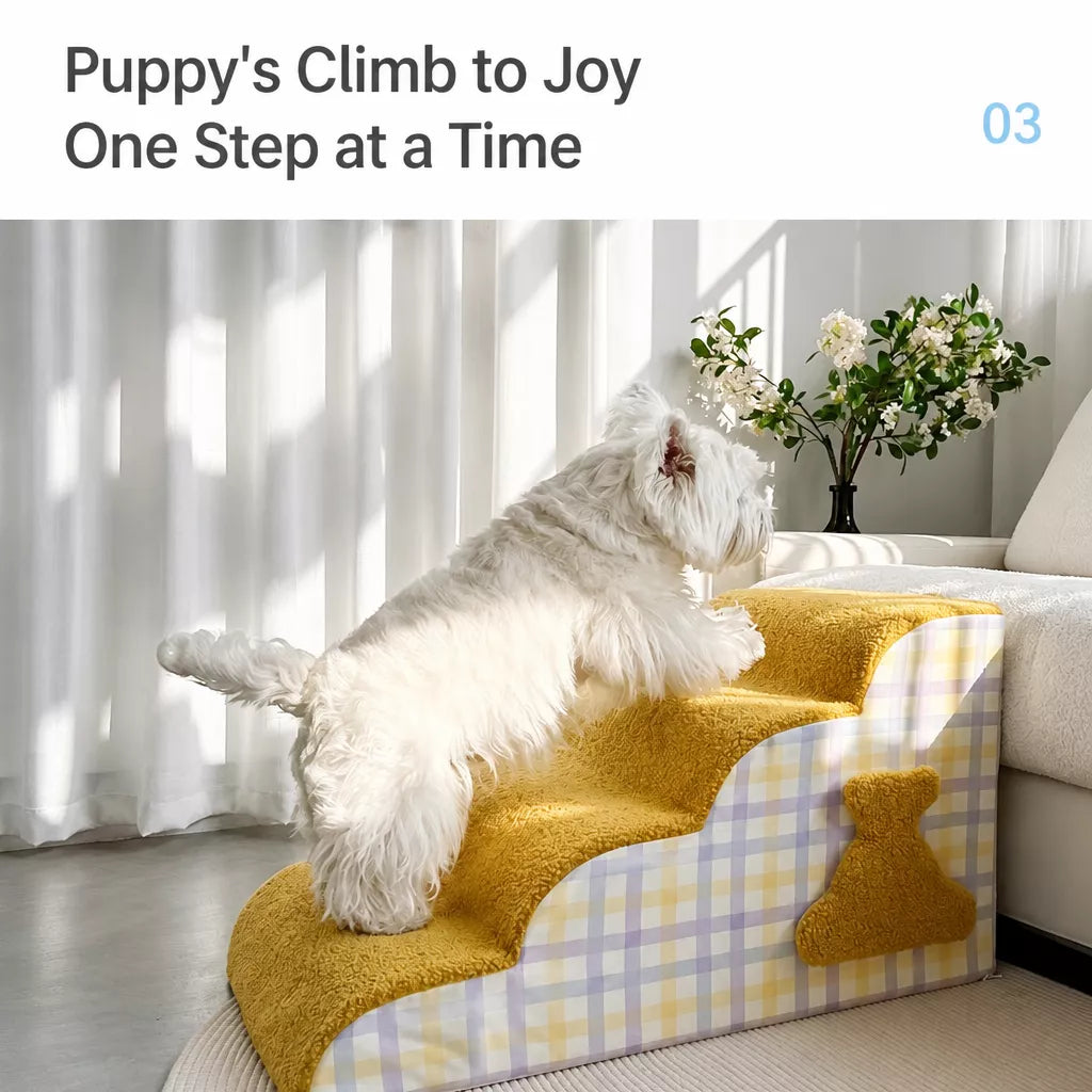 Pet Stairs for Dogs and Cats for Beds and Sofas