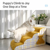 Pet Stairs for Dogs and Cats for Beds and Sofas