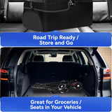 Foldable Pet Stroller with Removable Carrier and Tray