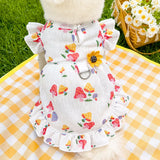 Lightweight Polyester Pet Dress for Cats and Small Dogs