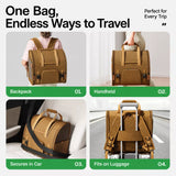 Expandable Cat Carrier Backpack with Ventilation